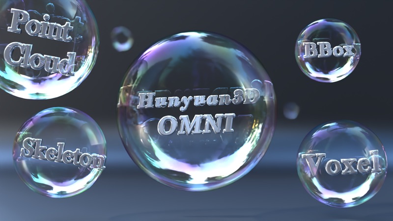 Hunyuan3D-Omni teaser